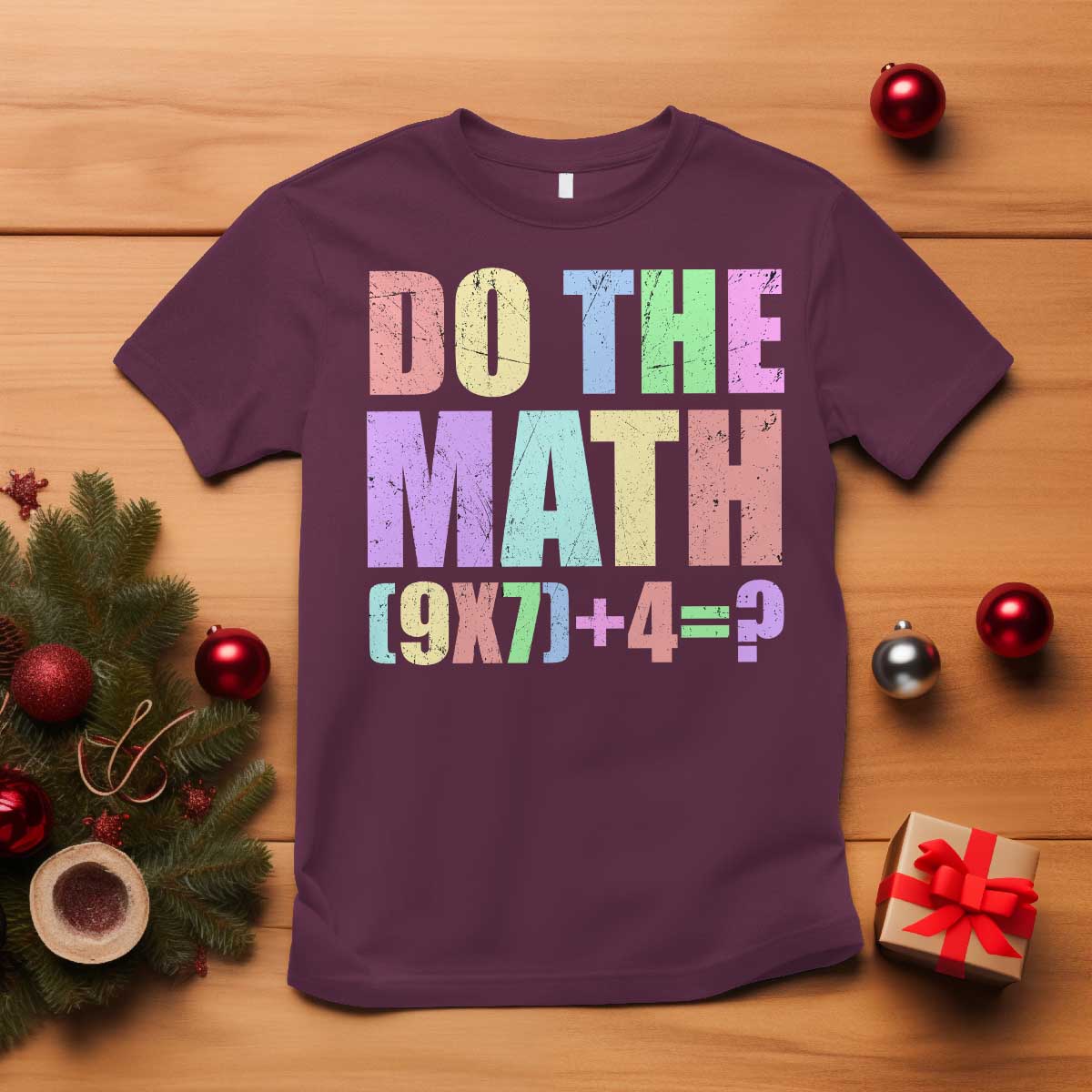 Funny Six Seven 6 7 Meme Teacher T Shirt Brainrot Girls Kids Teens TS10 Maroon Print Your Wear