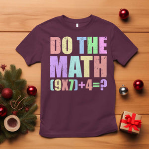 Funny Six Seven 6 7 Meme Teacher T Shirt Brainrot Girls Kids Teens TS10 Maroon Print Your Wear