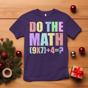 Funny Six Seven 6 7 Meme Teacher T Shirt Brainrot Girls Kids Teens TS10 Purple Print Your Wear