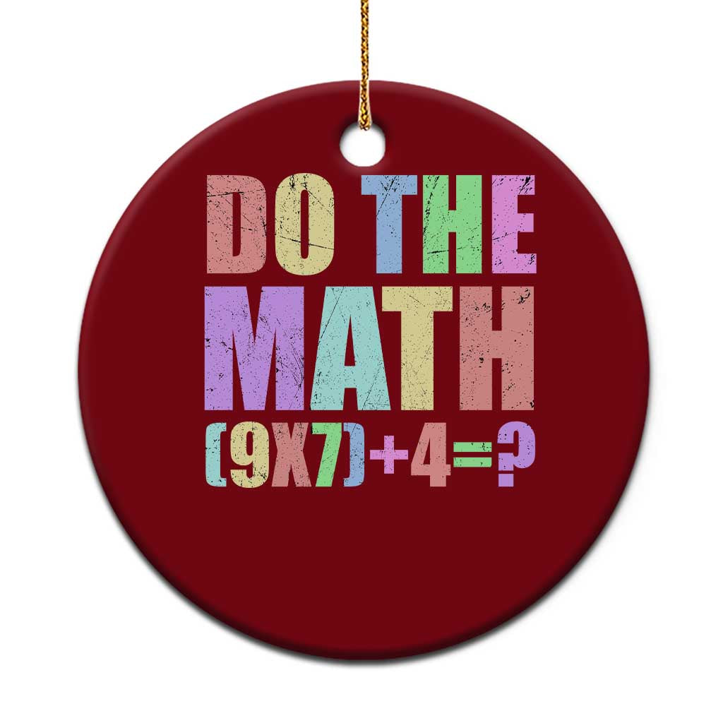 Funny Six Seven 6 7 Meme Teacher Ceramic Ornament Brainrot Girls Kids Teens TS10 1pc Red Print Your Wear