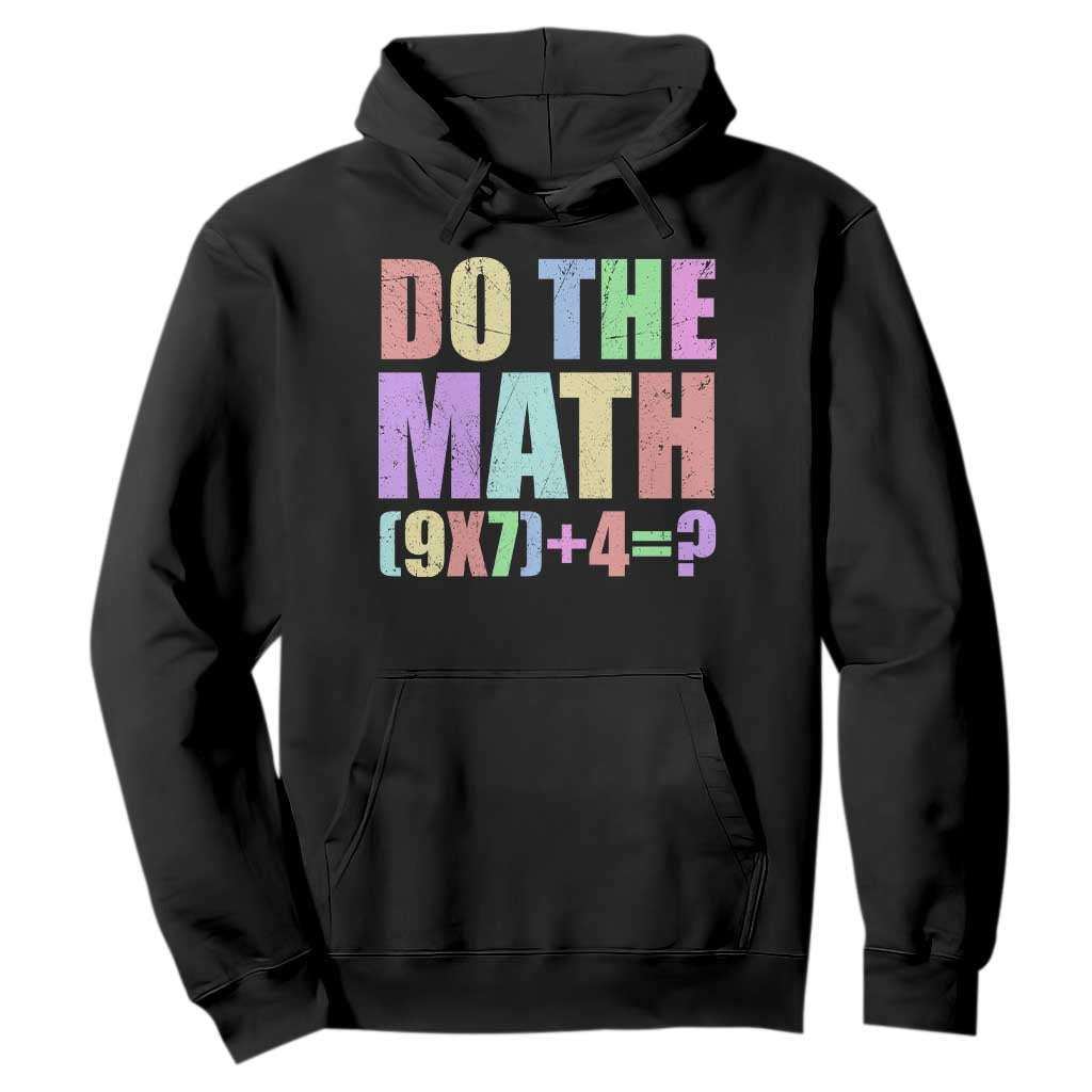 Funny Six Seven 6 7 Meme Teacher Hoodie Brainrot Girls Kids Teens TS10 Black Print Your Wear