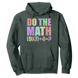 Funny Six Seven 6 7 Meme Teacher Hoodie Brainrot Girls Kids Teens TS10 Dark Forest Green Print Your Wear