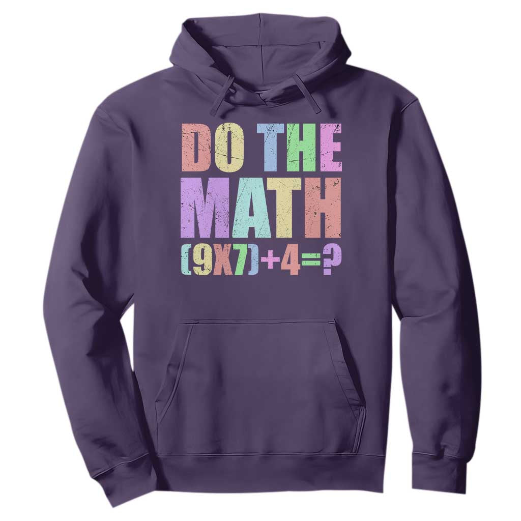Funny Six Seven 6 7 Meme Teacher Hoodie Brainrot Girls Kids Teens TS10 Purple Print Your Wear