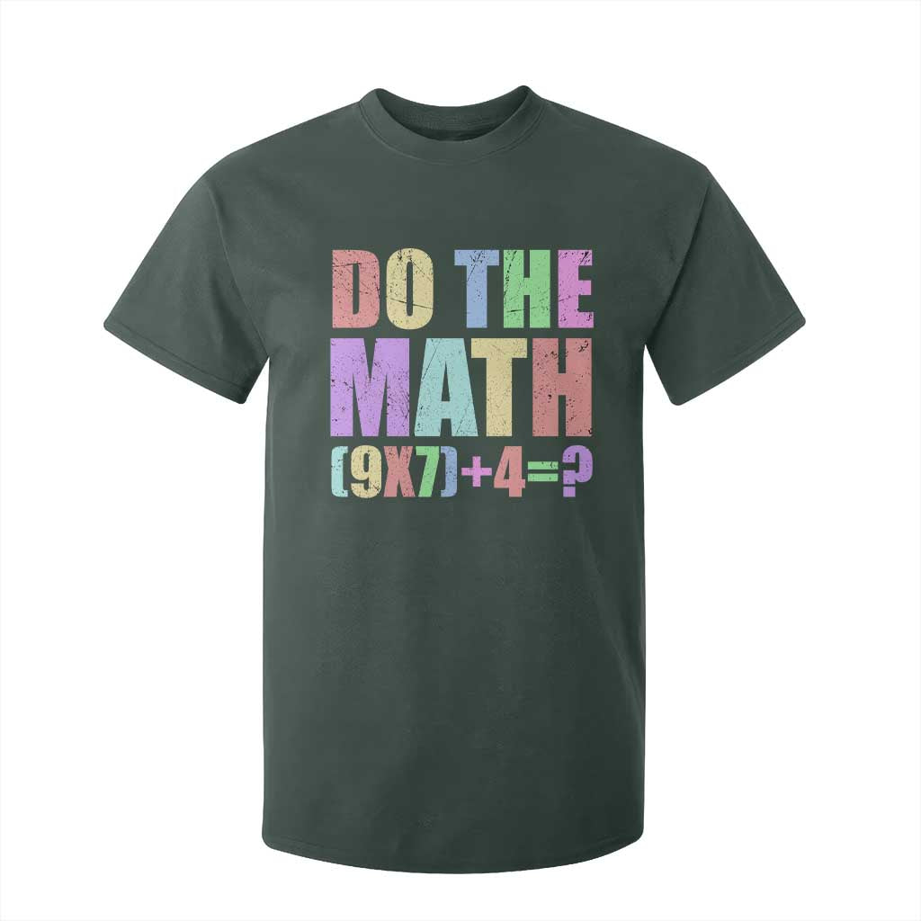 Funny Six Seven 6 7 Meme Teacher T Shirt For Kid Brainrot Girls Kids Teens TS10 Dark Forest Green Print Your Wear