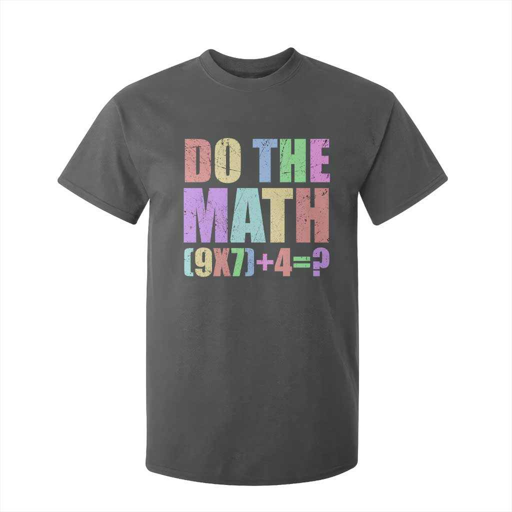 Funny Six Seven 6 7 Meme Teacher T Shirt For Kid Brainrot Girls Kids Teens TS10 Dark Heather Print Your Wear