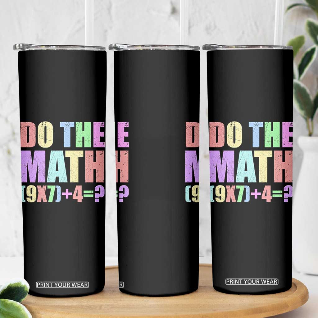 Funny Six Seven 6 7 Meme Teacher Skinny Tumbler Brainrot Girls Kids Teens TS10 Print Your Wear