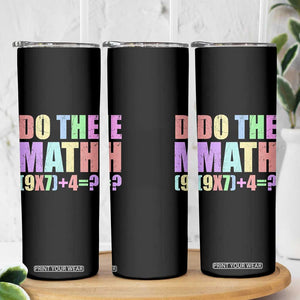 Funny Six Seven 6 7 Meme Teacher Skinny Tumbler Brainrot Girls Kids Teens TS10 Print Your Wear