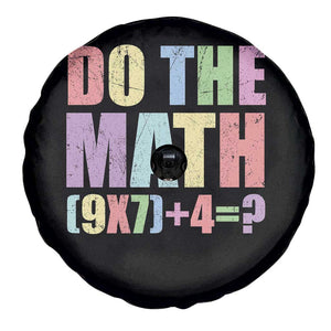 Funny Six Seven 6 7 Meme Teacher Spare Tire Cover Brainrot Girls Kids Teens TS10 Print Your Wear