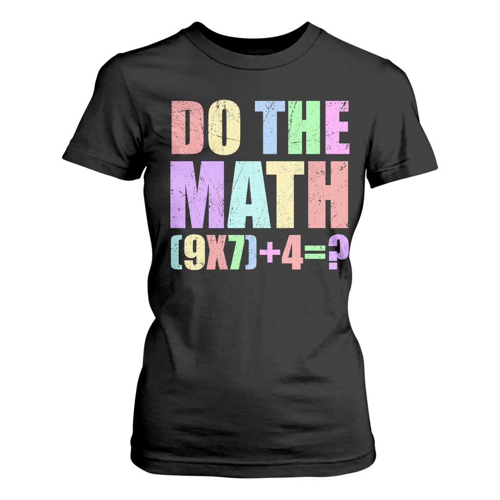 Funny Six Seven 6 7 Meme Teacher T Shirt For Women Brainrot Girls Kids Teens TS10 Black Print Your Wear