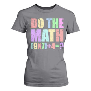Funny Six Seven 6 7 Meme Teacher T Shirt For Women Brainrot Girls Kids Teens TS10 Charcoal Print Your Wear