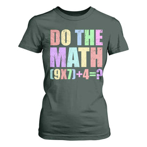 Funny Six Seven 6 7 Meme Teacher T Shirt For Women Brainrot Girls Kids Teens TS10 Dark Forest Green Print Your Wear