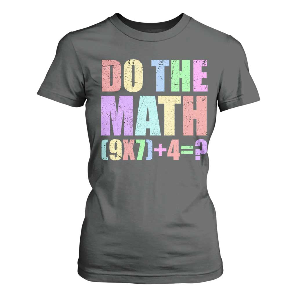 Funny Six Seven 6 7 Meme Teacher T Shirt For Women Brainrot Girls Kids Teens TS10 Dark Heather Print Your Wear