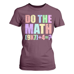 Funny Six Seven 6 7 Meme Teacher T Shirt For Women Brainrot Girls Kids Teens TS10 Maroon Print Your Wear