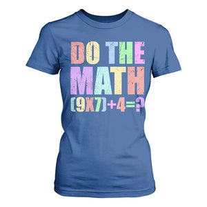 Funny Six Seven 6 7 Meme Teacher T Shirt For Women Brainrot Girls Kids Teens TS10 Royal Blue Print Your Wear