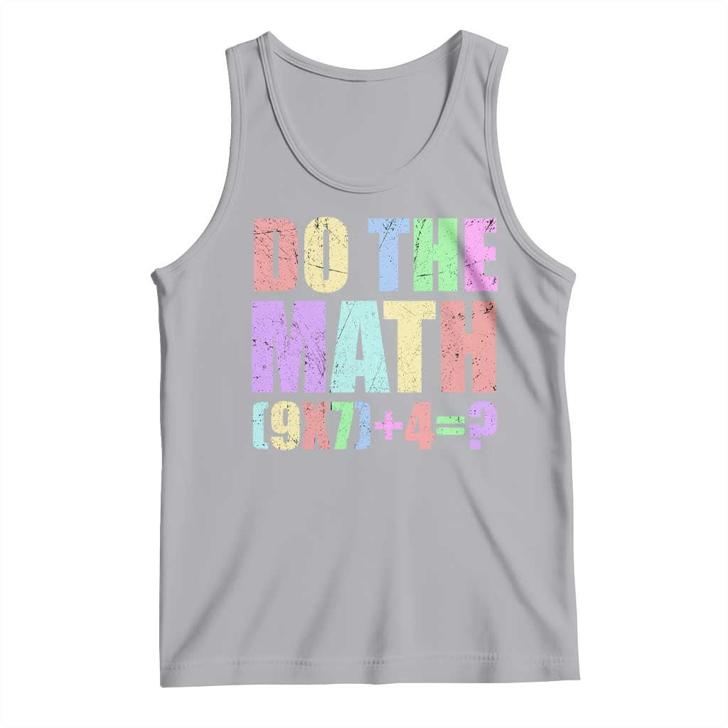 Funny Six Seven 6 7 Meme Teacher Tank Top Brainrot Girls Kids Teens TS10 Athletic Heather Print Your Wear