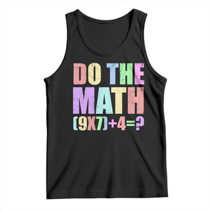 Funny Six Seven 6 7 Meme Teacher Tank Top Brainrot Girls Kids Teens TS10 Black Print Your Wear