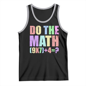 Funny Six Seven 6 7 Meme Teacher Tank Top Brainrot Girls Kids Teens TS10 Black Athletic Heather Print Your Wear