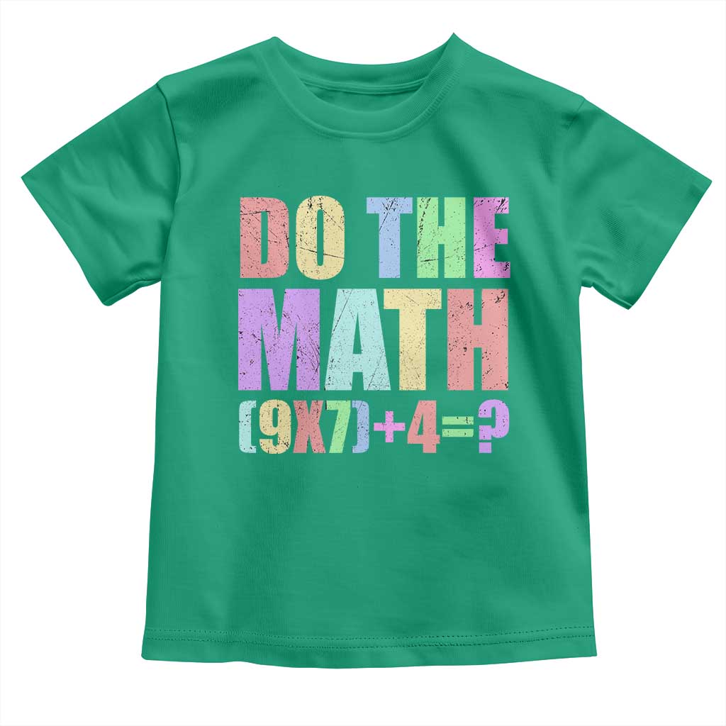 Funny Six Seven 6 7 Meme Teacher Toddler T Shirt Brainrot Girls Kids Teens TS10 Irish Green Print Your Wear