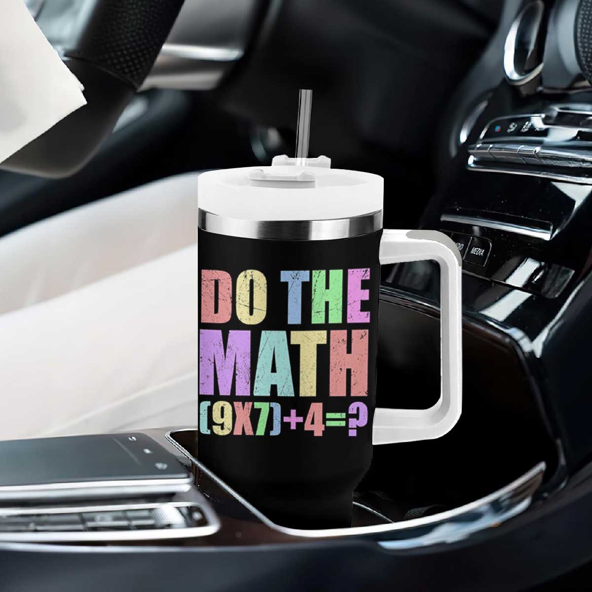 Funny Six Seven 6 7 Meme Teacher Tumbler With Handle Brainrot Girls Kids Teens TS10 Print Your Wear