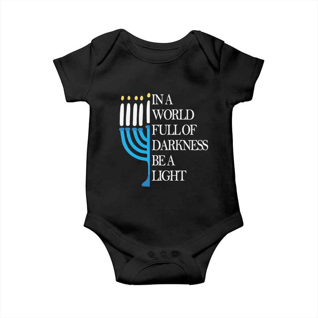 Happy Hanukkah Baby Onesie Jewish Video Game Gamer Hanukkah Chanukah TS10 Black Print Your Wear