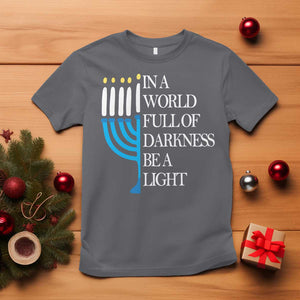 Happy Hanukkah T Shirt Jewish Video Game Gamer Hanukkah Chanukah TS10 Charcoal Print Your Wear
