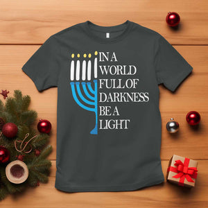 Happy Hanukkah T Shirt Jewish Video Game Gamer Hanukkah Chanukah TS10 Dark Heather Print Your Wear