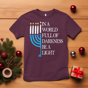Happy Hanukkah T Shirt Jewish Video Game Gamer Hanukkah Chanukah TS10 Maroon Print Your Wear
