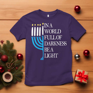 Happy Hanukkah T Shirt Jewish Video Game Gamer Hanukkah Chanukah TS10 Purple Print Your Wear