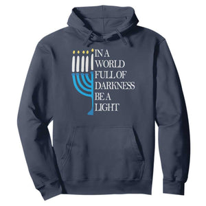 Happy Hanukkah Hoodie Jewish Video Game Gamer Hanukkah Chanukah TS10 Navy Print Your Wear