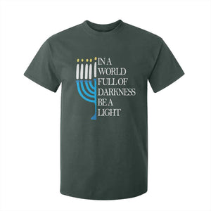 Happy Hanukkah T Shirt For Kid Jewish Video Game Gamer Hanukkah Chanukah TS10 Dark Forest Green Print Your Wear