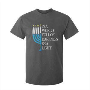 Happy Hanukkah T Shirt For Kid Jewish Video Game Gamer Hanukkah Chanukah TS10 Dark Heather Print Your Wear