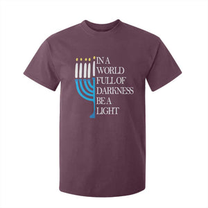 Happy Hanukkah T Shirt For Kid Jewish Video Game Gamer Hanukkah Chanukah TS10 Maroon Print Your Wear