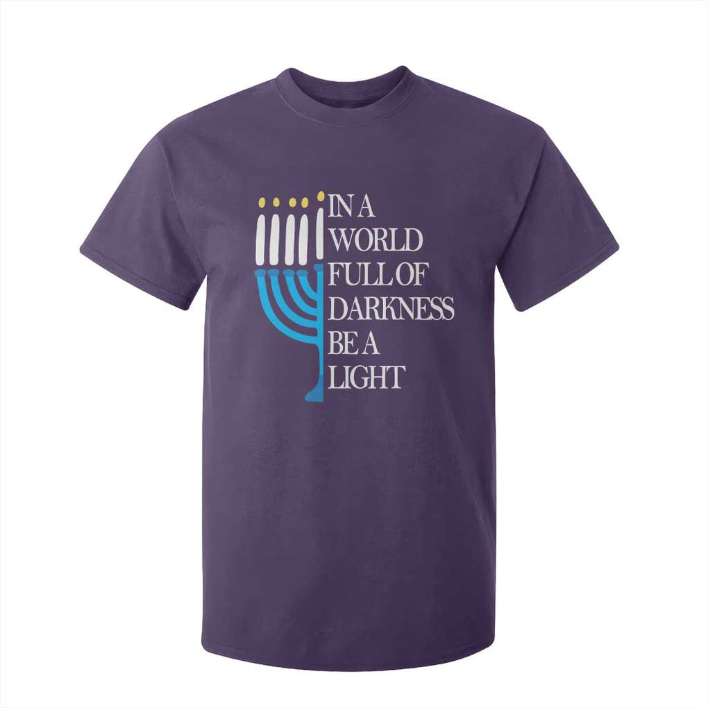 Happy Hanukkah T Shirt For Kid Jewish Video Game Gamer Hanukkah Chanukah TS10 Purple Print Your Wear