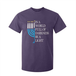Happy Hanukkah T Shirt For Kid Jewish Video Game Gamer Hanukkah Chanukah TS10 Purple Print Your Wear