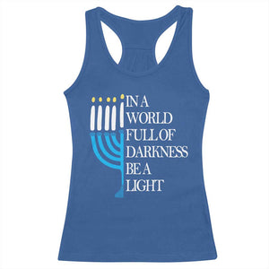 Happy Hanukkah Racerback Tank Top Jewish Video Game Gamer Hanukkah Chanukah TS10 Royal Blue Print Your Wear