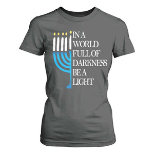 Happy Hanukkah T Shirt For Women Jewish Video Game Gamer Hanukkah Chanukah TS10 Dark Heather Print Your Wear