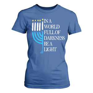 Happy Hanukkah T Shirt For Women Jewish Video Game Gamer Hanukkah Chanukah TS10 Royal Blue Print Your Wear
