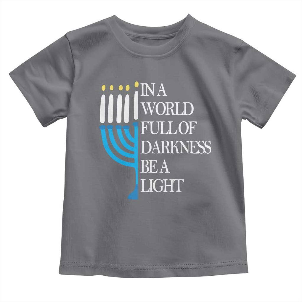 Happy Hanukkah Toddler T Shirt Jewish Video Game Gamer Hanukkah Chanukah TS10 Charcoal Print Your Wear
