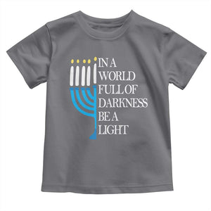 Happy Hanukkah Toddler T Shirt Jewish Video Game Gamer Hanukkah Chanukah TS10 Charcoal Print Your Wear