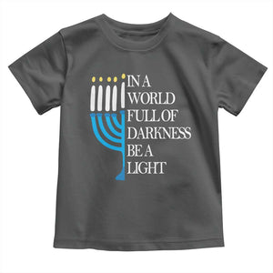 Happy Hanukkah Toddler T Shirt Jewish Video Game Gamer Hanukkah Chanukah TS10 Dark Heather Print Your Wear