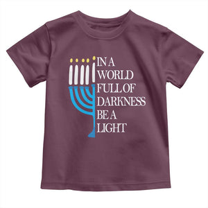 Happy Hanukkah Toddler T Shirt Jewish Video Game Gamer Hanukkah Chanukah TS10 Maroon Print Your Wear