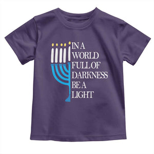 Happy Hanukkah Toddler T Shirt Jewish Video Game Gamer Hanukkah Chanukah TS10 Purple Print Your Wear