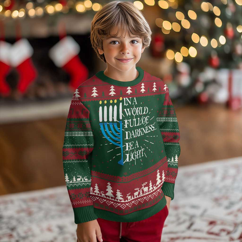Happy Hanukkah Ugly Christmas Sweater Jewish Video Game Gamer Hanukkah Chanukah TS10 Christmas Print Your Wear