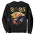 Trump Happy New Year 2025 Sweatshirt Support Trump Eagle USA President TS10 Black Print Your Wear