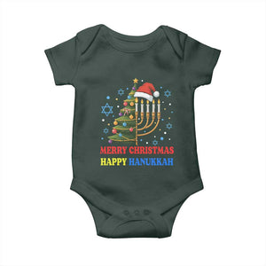 Merry Chrismukkah Happy Christmas Hanukkah Baby Onesie TS10 Print Your Wear