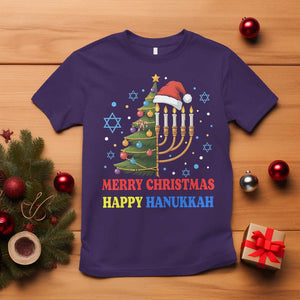 Merry Chrismukkah Happy Christmas Hanukkah T Shirt TS10 Purple Print Your Wear