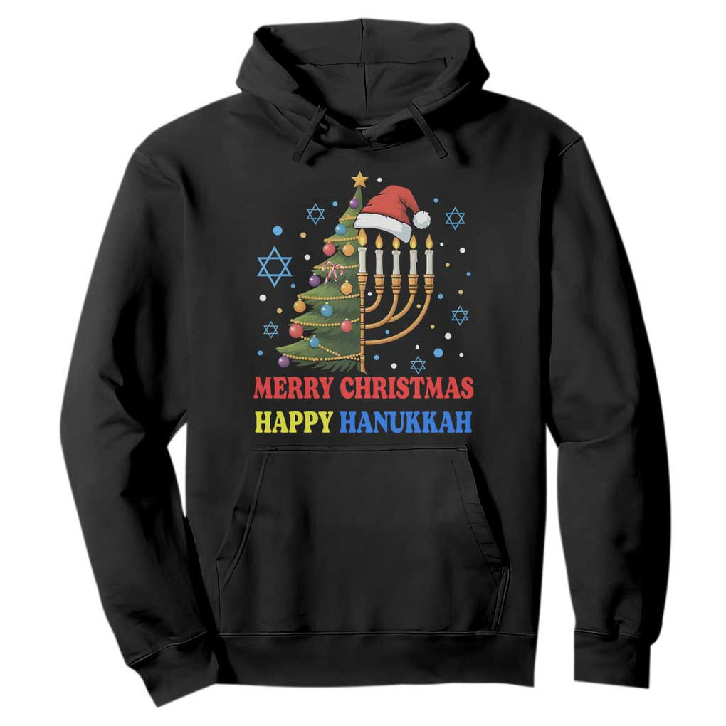 Merry Chrismukkah Happy Christmas Hanukkah Hoodie TS10 Black Print Your Wear