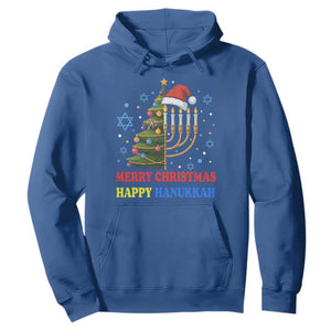 Merry Chrismukkah Happy Christmas Hanukkah Hoodie TS10 Royal Blue Print Your Wear