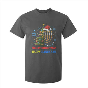 Merry Chrismukkah Happy Christmas Hanukkah T Shirt For Kid TS10 Dark Heather Print Your Wear