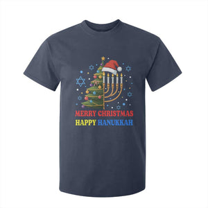 Merry Chrismukkah Happy Christmas Hanukkah T Shirt For Kid TS10 Navy Print Your Wear